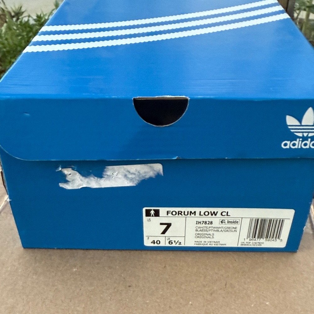 Adidas Forum Low CL Sneakers - Bold Blue